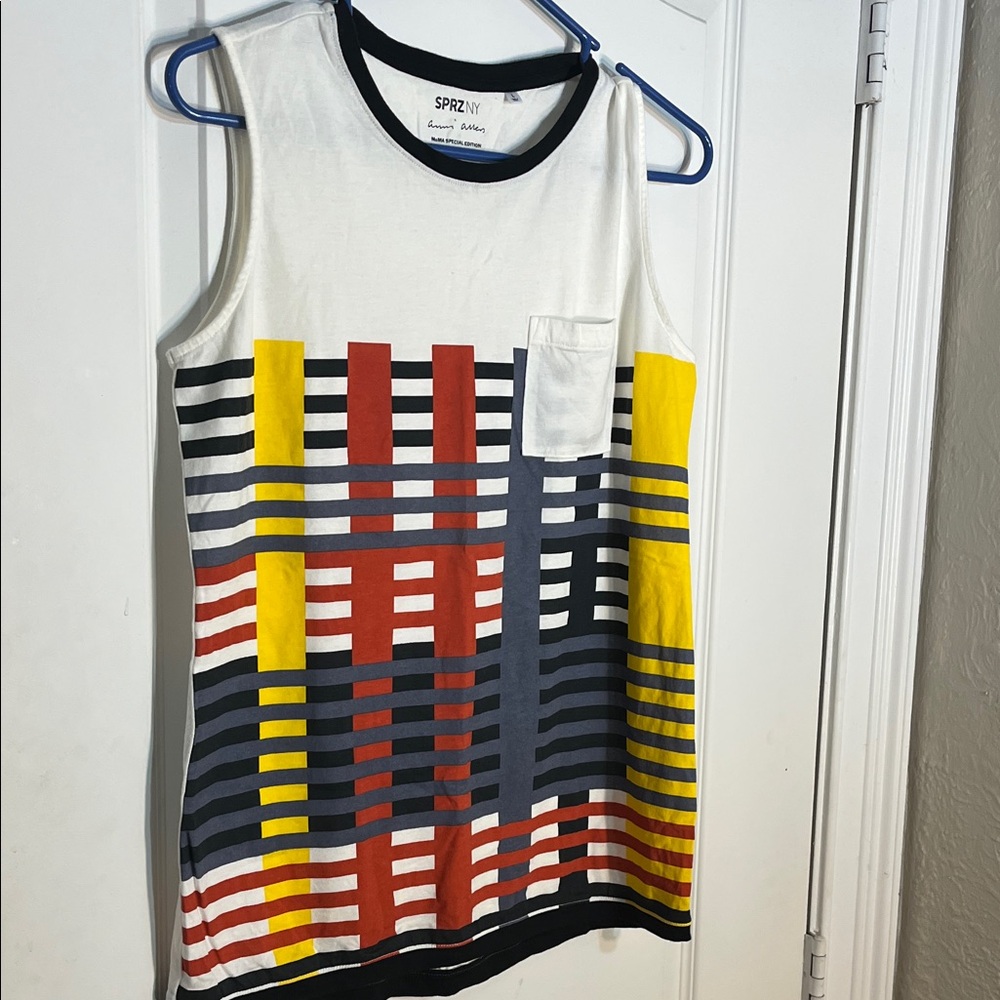 Moma Vibrant Striped Tank Top